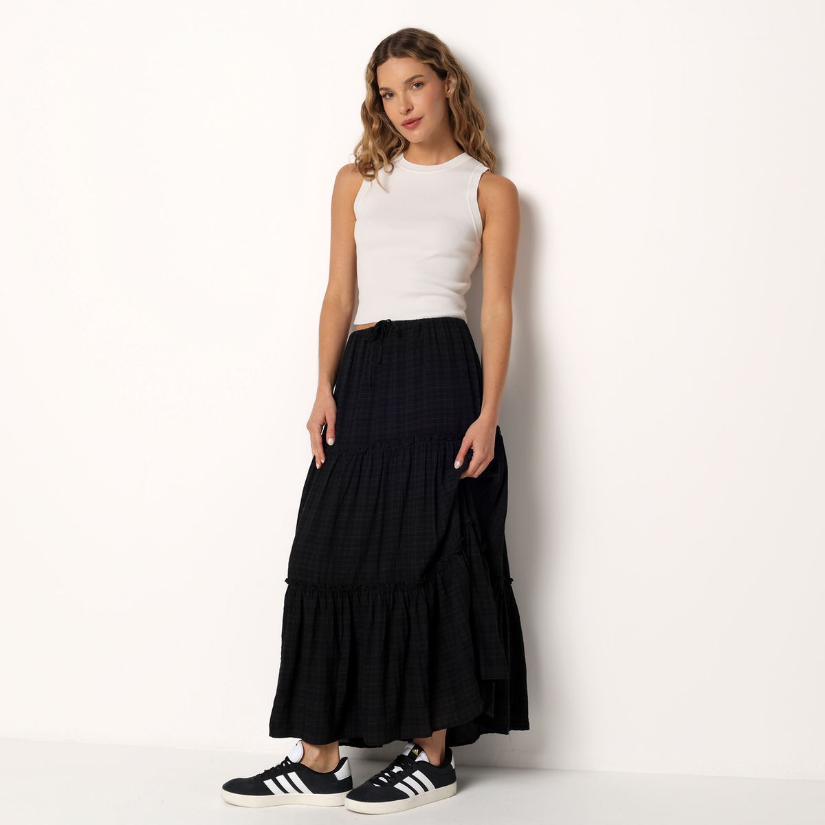 SYBILLA - Falda Maxi Mujer Sybilla