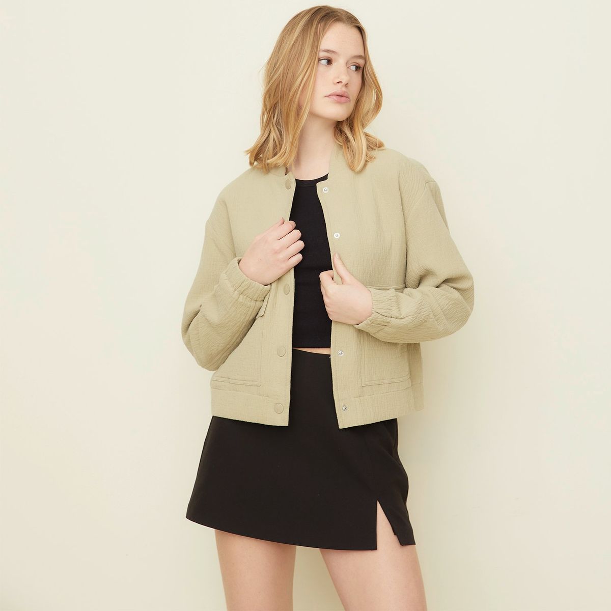 SYBILLA - Chaqueta Mujer de Algodón Sybilla