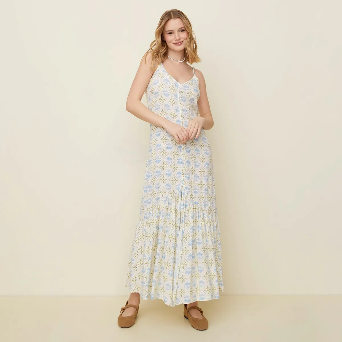 SYBILLA - Vestido Largo Animal print para Mujer Sybilla