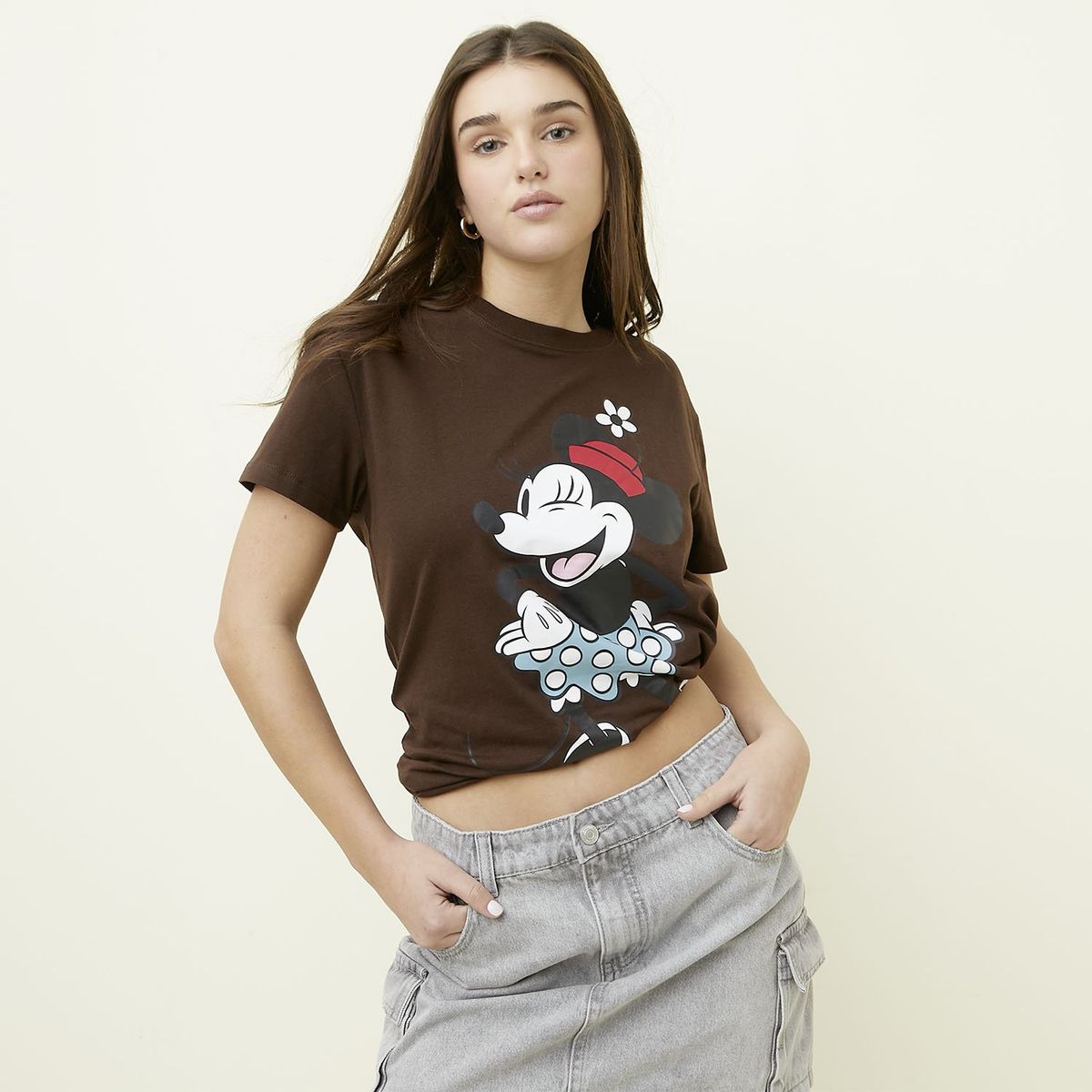 SYBILLA - Camiseta Mujer con Estampado Manga corta de Algodón Sybilla