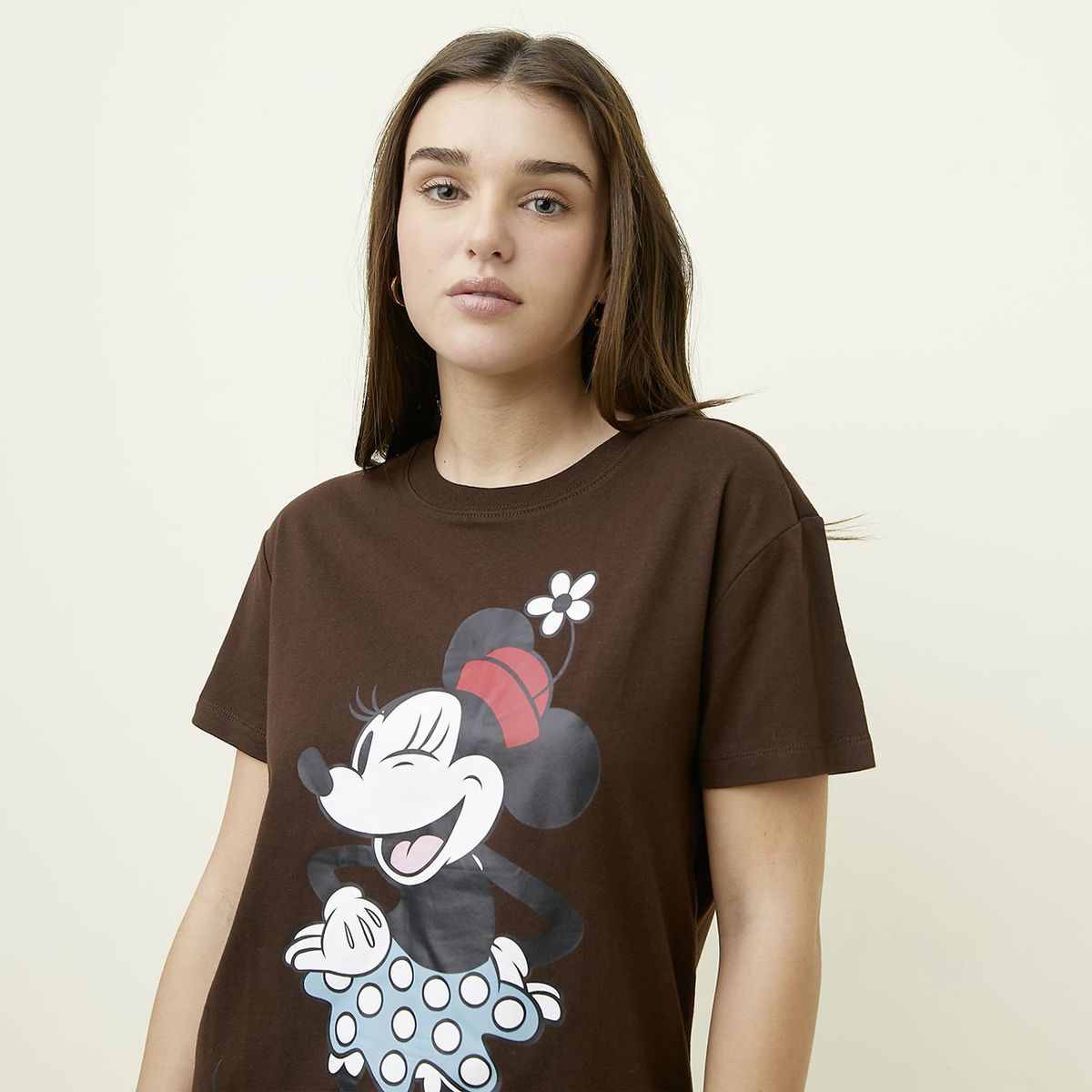 SYBILLA - Camiseta Mujer con Estampado Manga corta de Algodón Sybilla