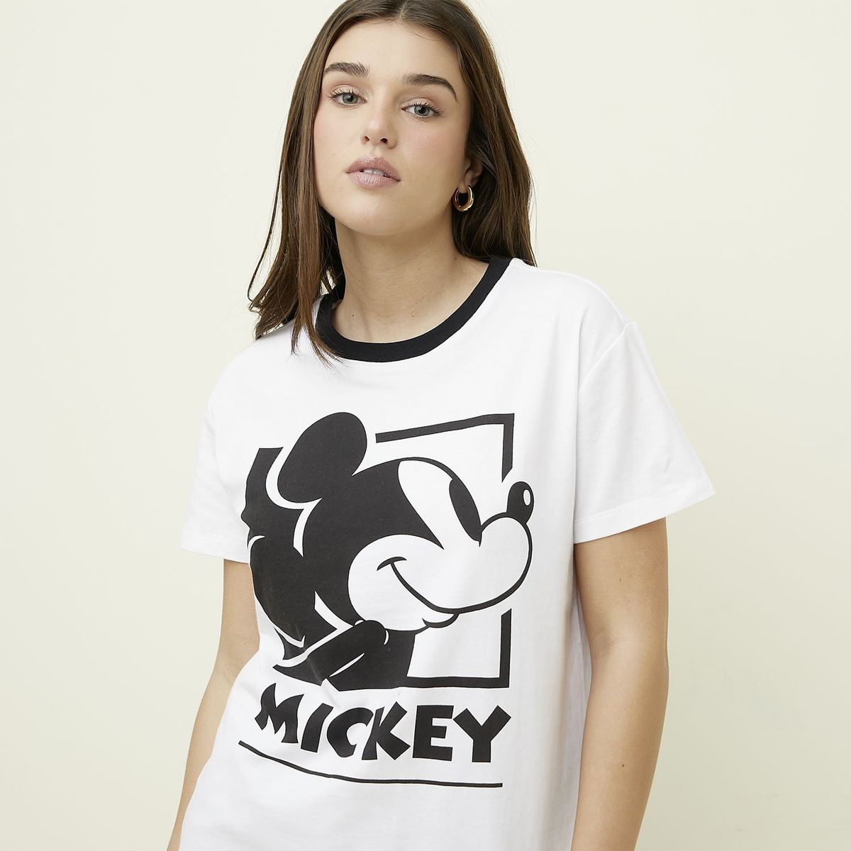 SYBILLA - Camiseta Mujer con Estampado Manga corta de Algodón Sybilla