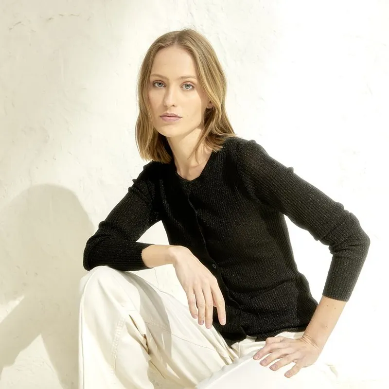 BASEMENT - Cardigan Mujer Slim fit Basement