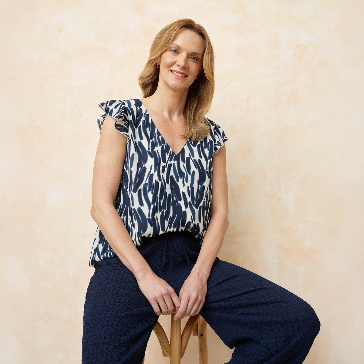 SOUTHLAND - Blusa Mujer con Estampado Manga corta SOUTHLAND