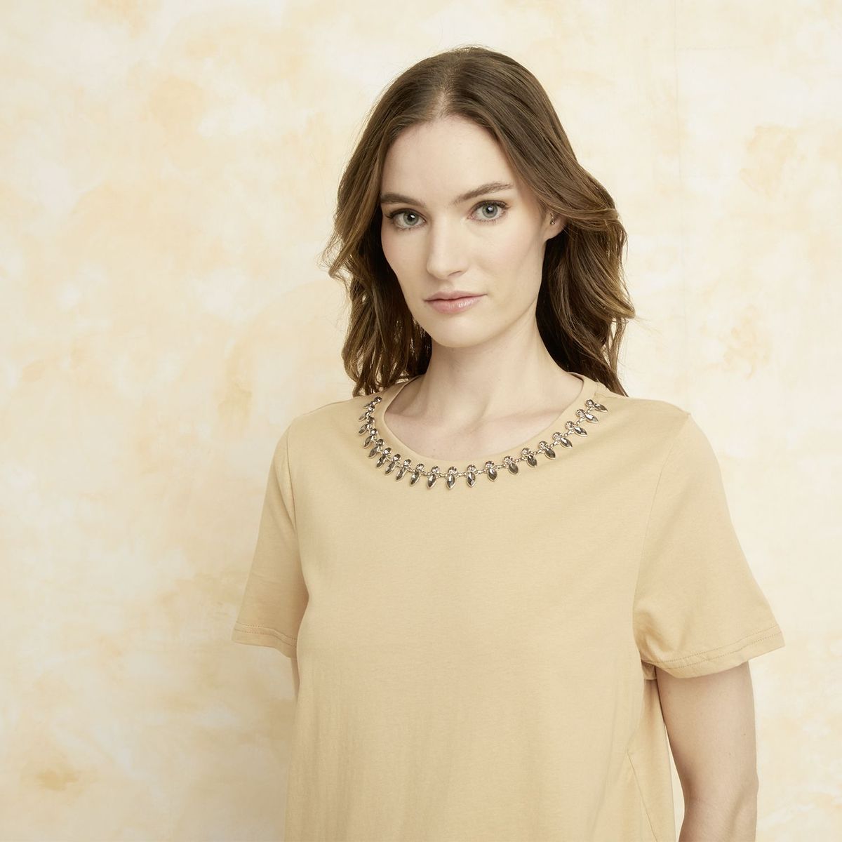 SOUTHLAND - Camiseta Mujer con Estampado Manga corta Southland