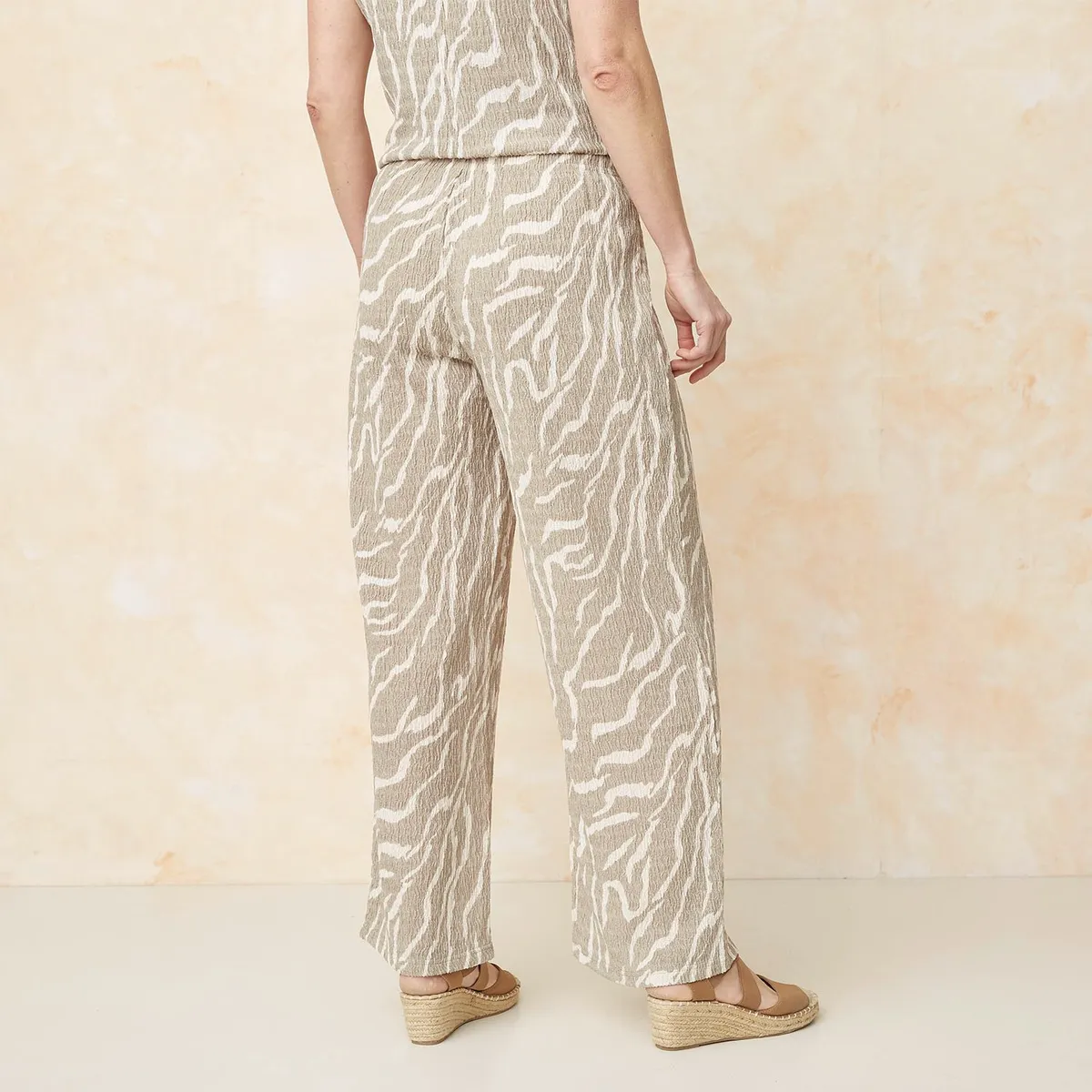 SOUTHLAND - Pantalón Recto Mujer Tiro alto SOUTHLAND