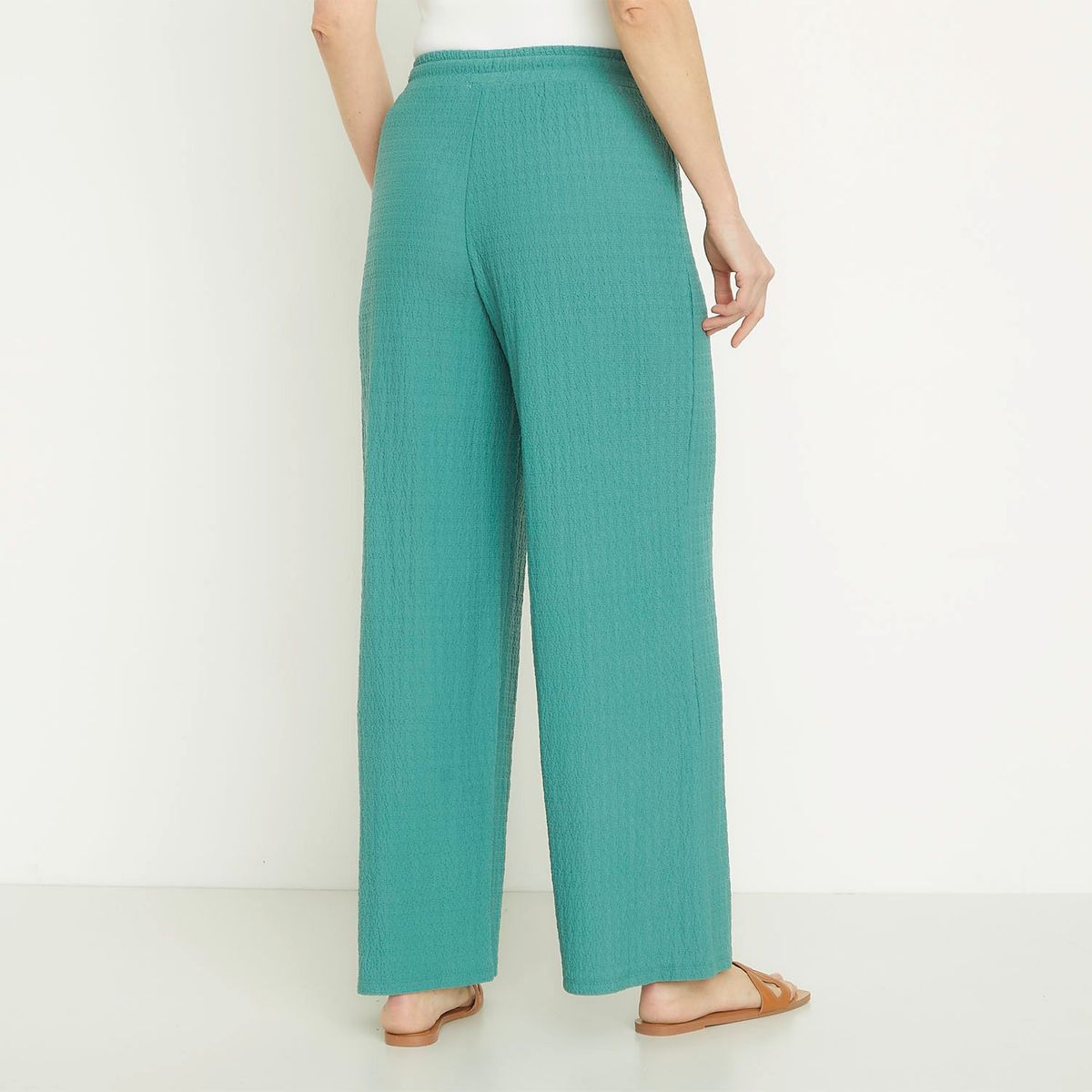 NEWPORT - Pantalón Recto Mujer Tiro alto Newport