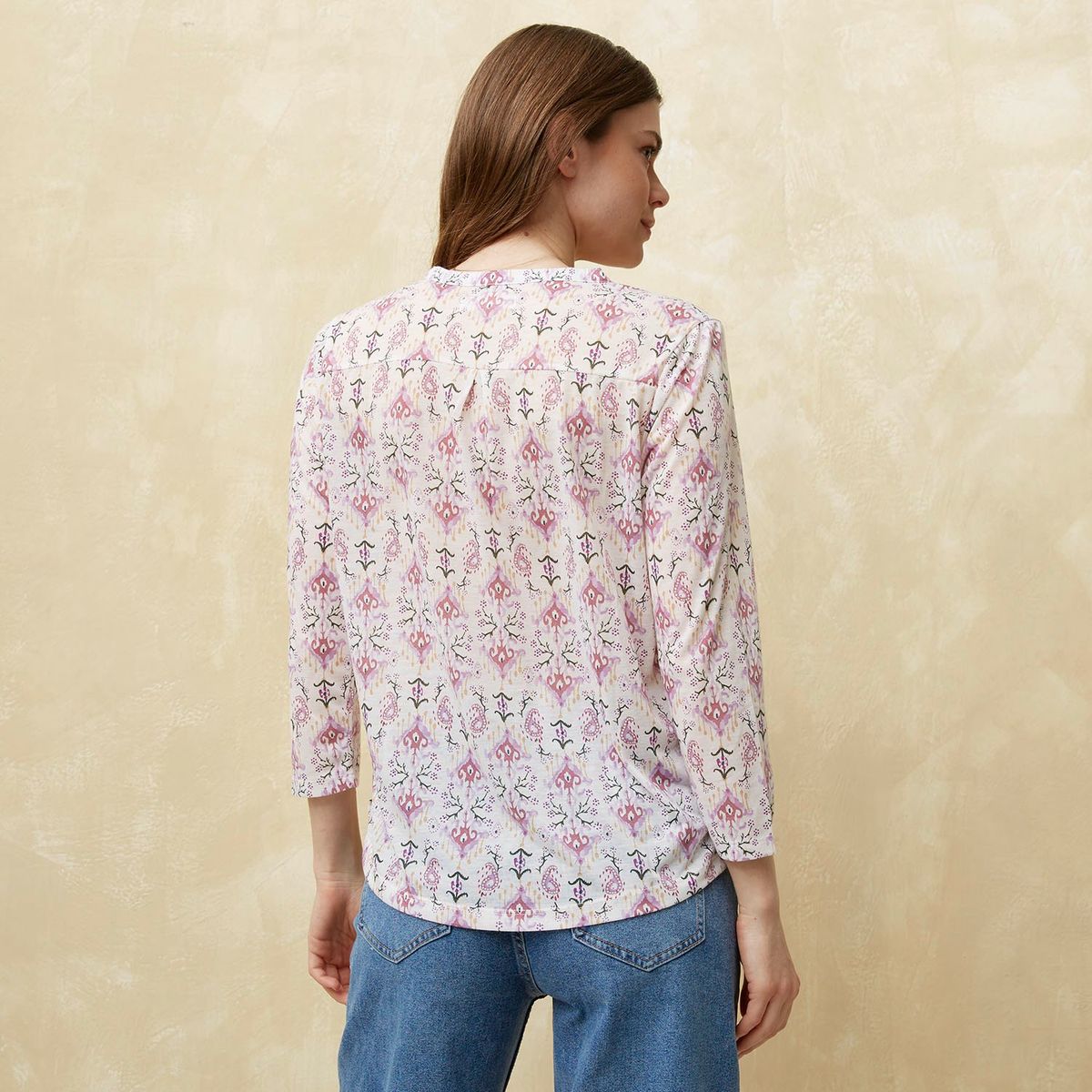 UNIVERSITY CLUB - Blusa Mujer Estampado Manga 3/4 University Club