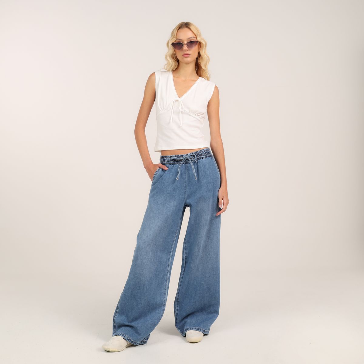 DOO AUSTRALIA - Jean Wide leg Mujer Tiro medio Doo Australia