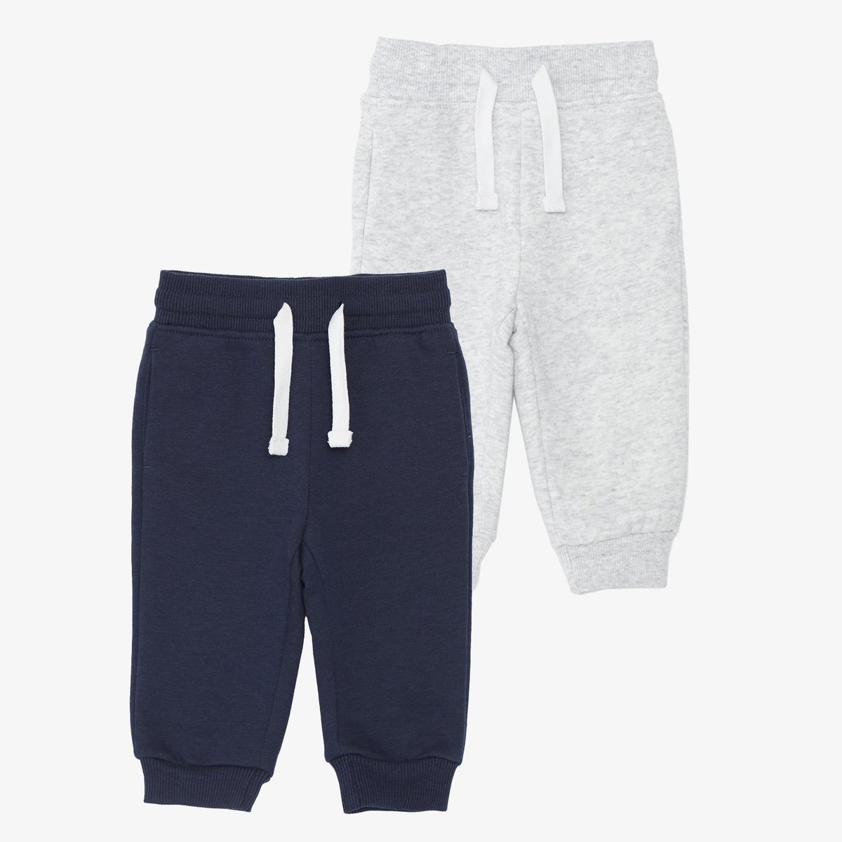 YAMP - Jogger Bebé niño Pack de 2 unidades con Cintura elásticada  Algodón Yamp