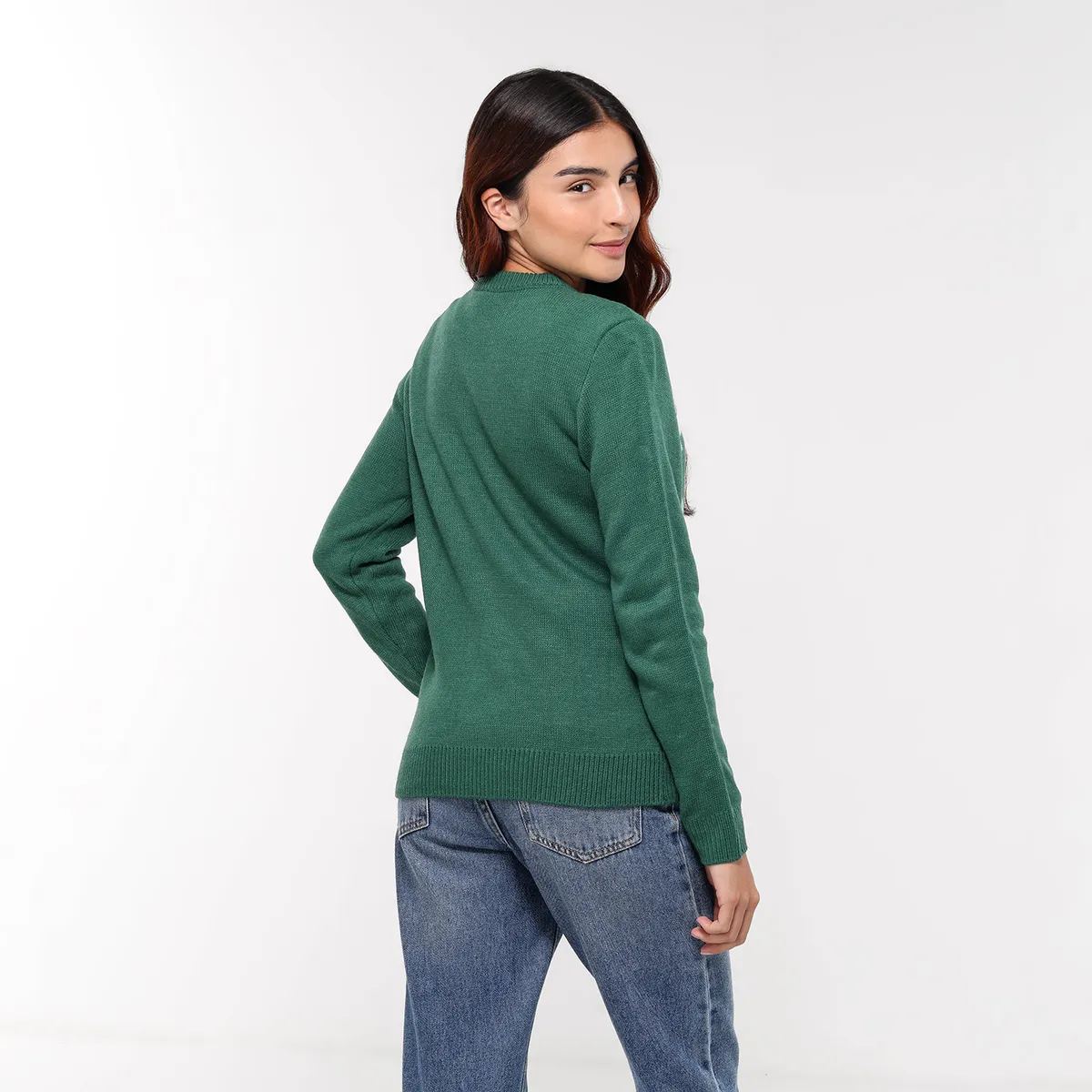 ELV - Saco Navideño para Niña con Estampado ELV