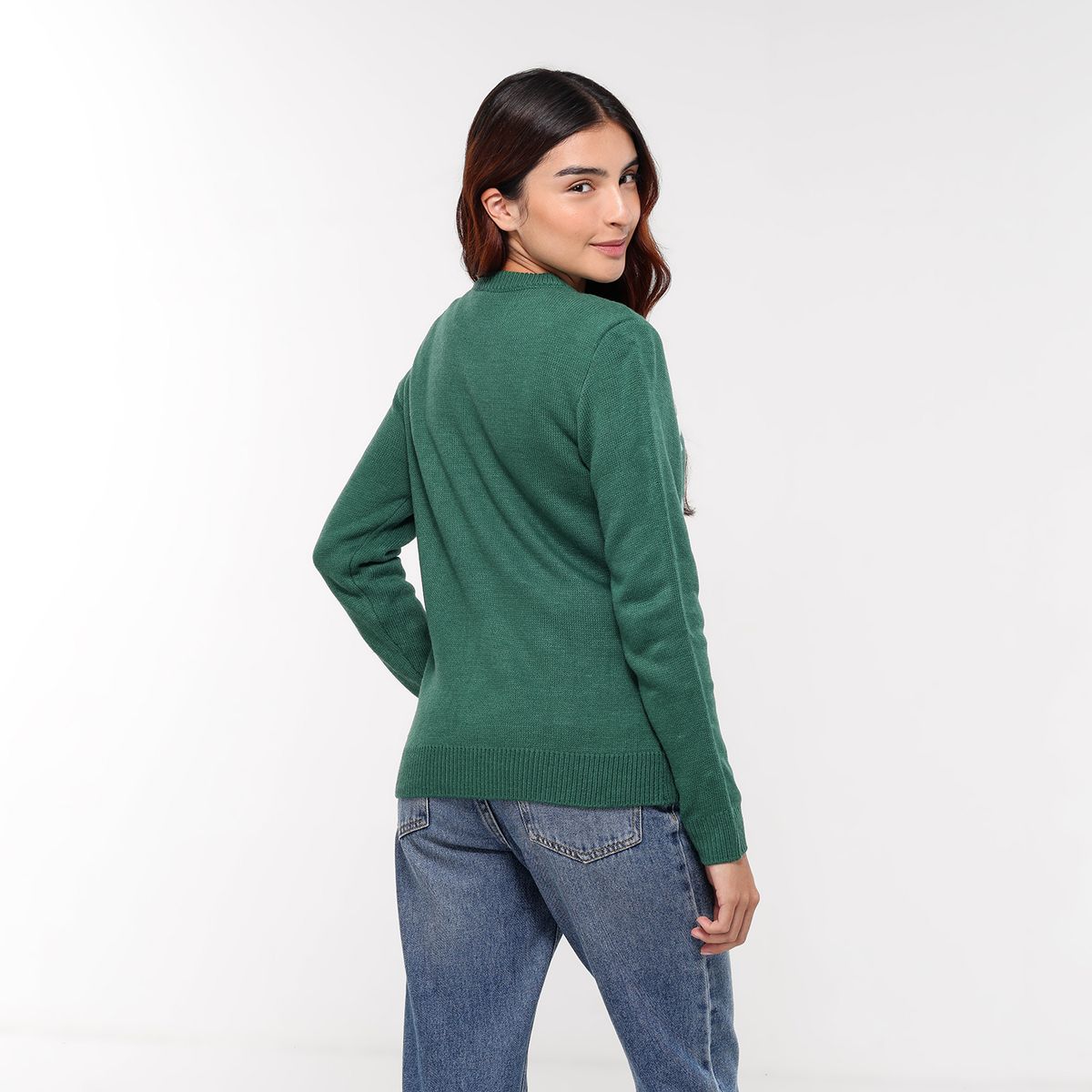 ELV - Saco Navideño para Niña con Estampado ELV