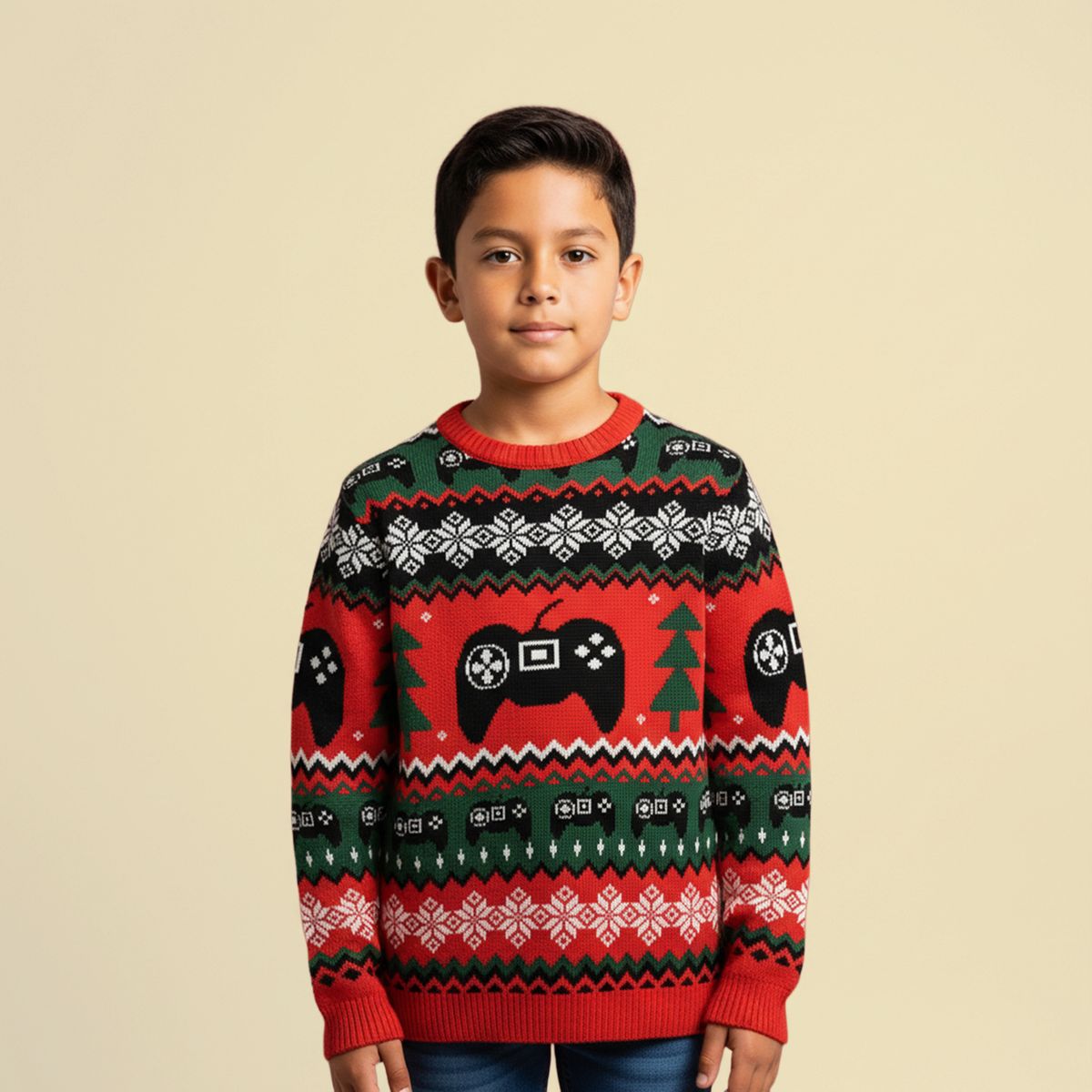 FEDERATION - Saco Navideño para Niño con Estampado Federation