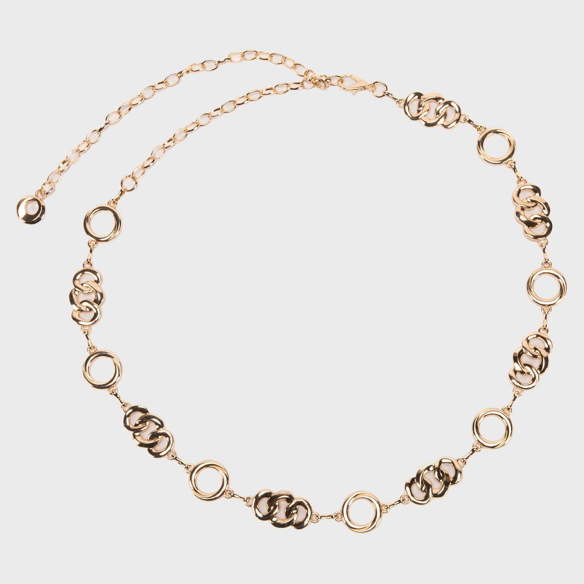 SYBILLA - Cinturón Sintet CIS103V26 GOLD S/M
