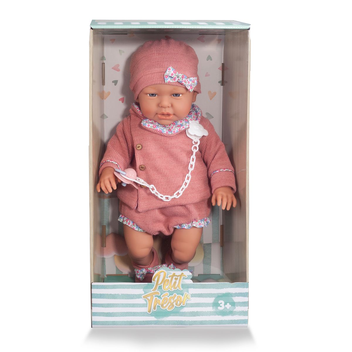  - Muñeca Reborn Piccola: Bebé Realista Rosa 24cm