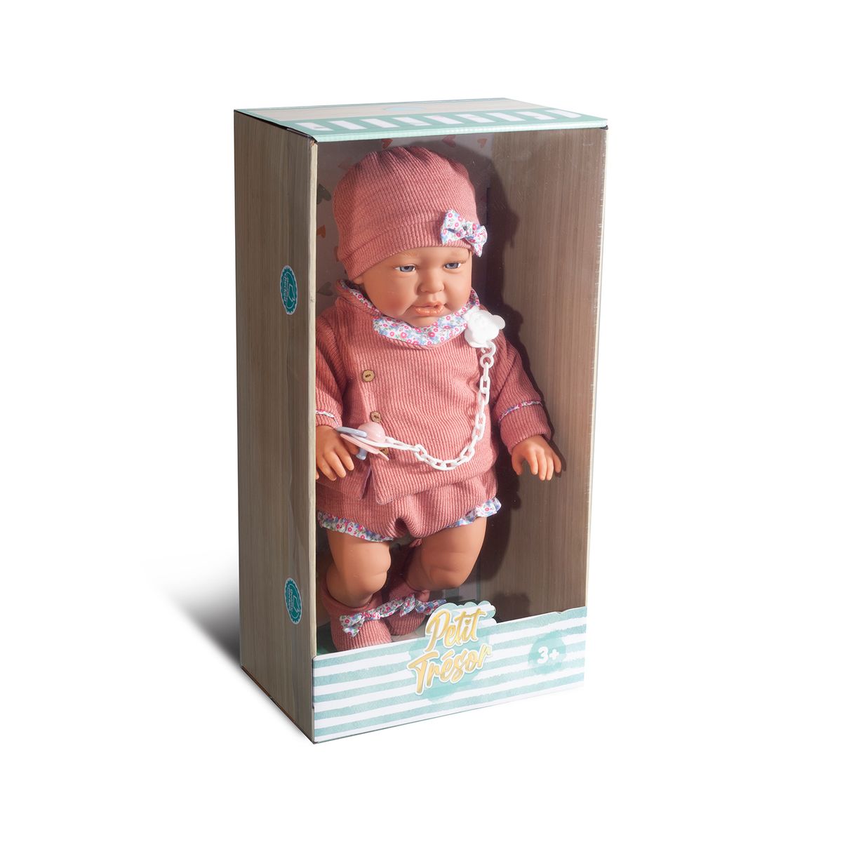  - Muñeca Reborn Piccola: Bebé Realista Rosa 24cm