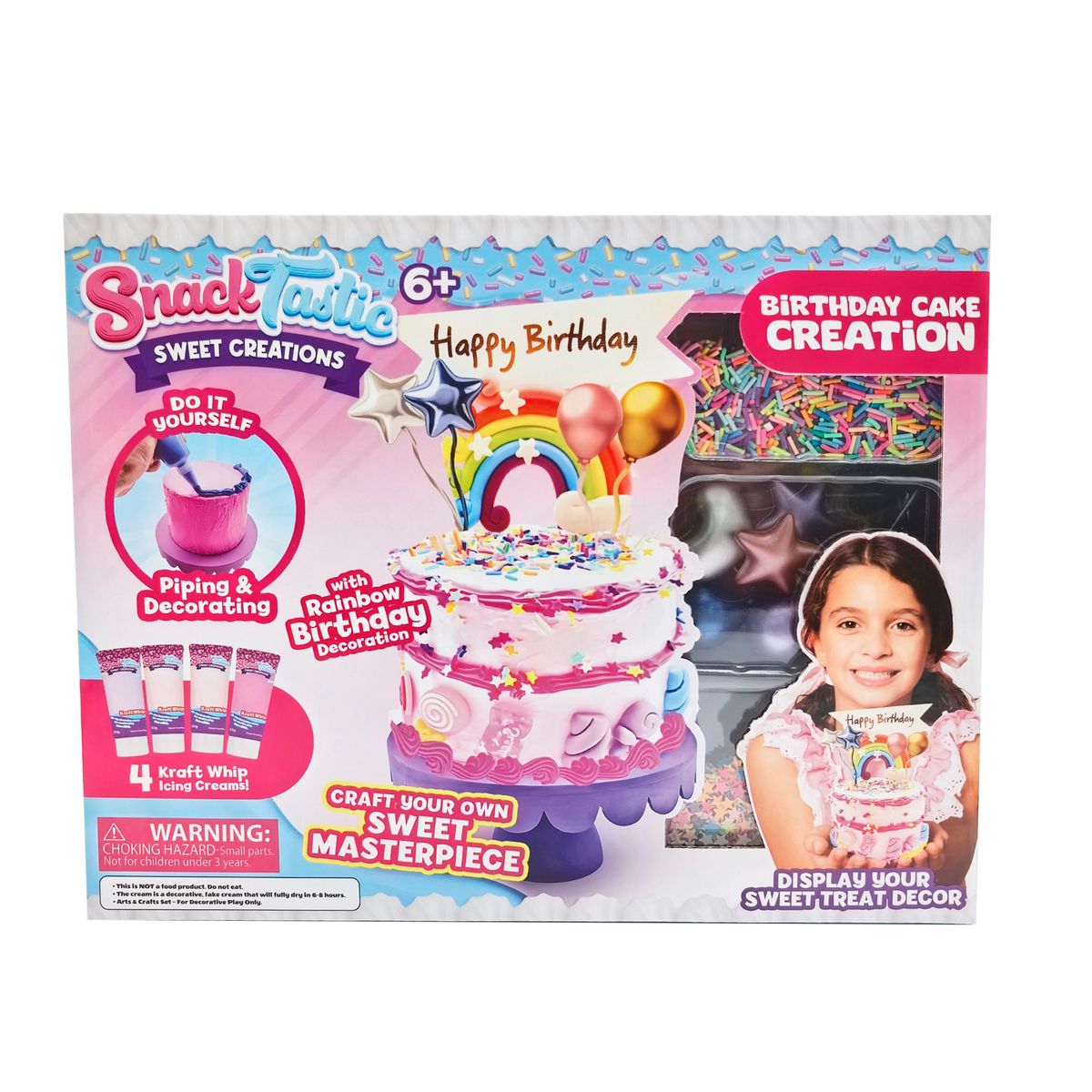  - Set de juegos Snacktastic: Pastelería de Cumpleaños