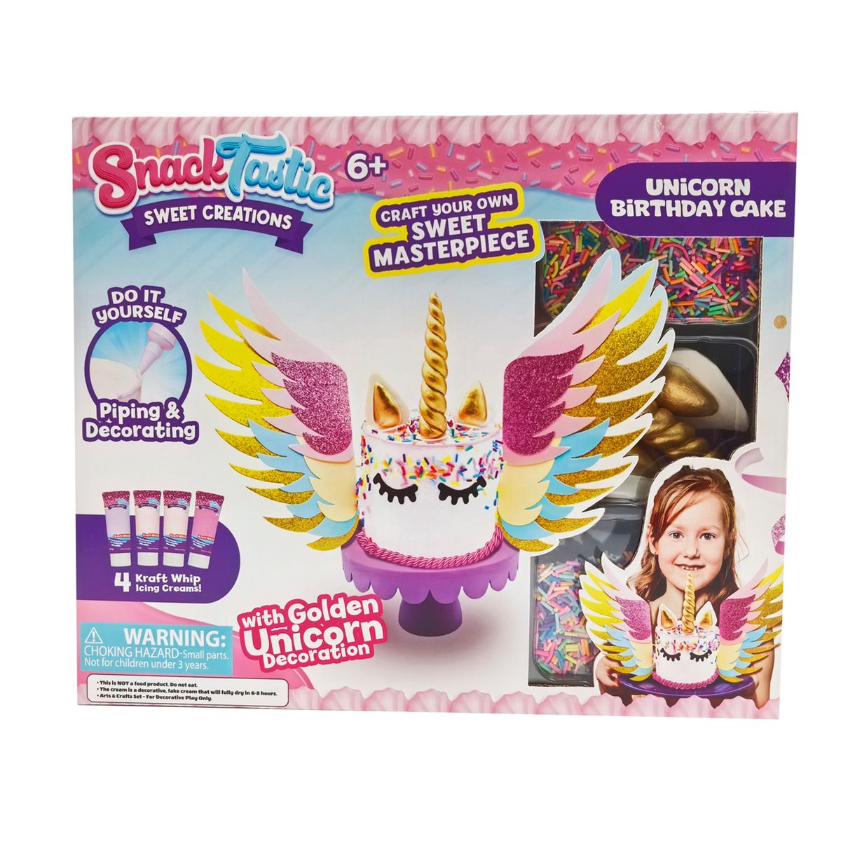  - Set de juegos Snacktastic: Pastelería Unicornio