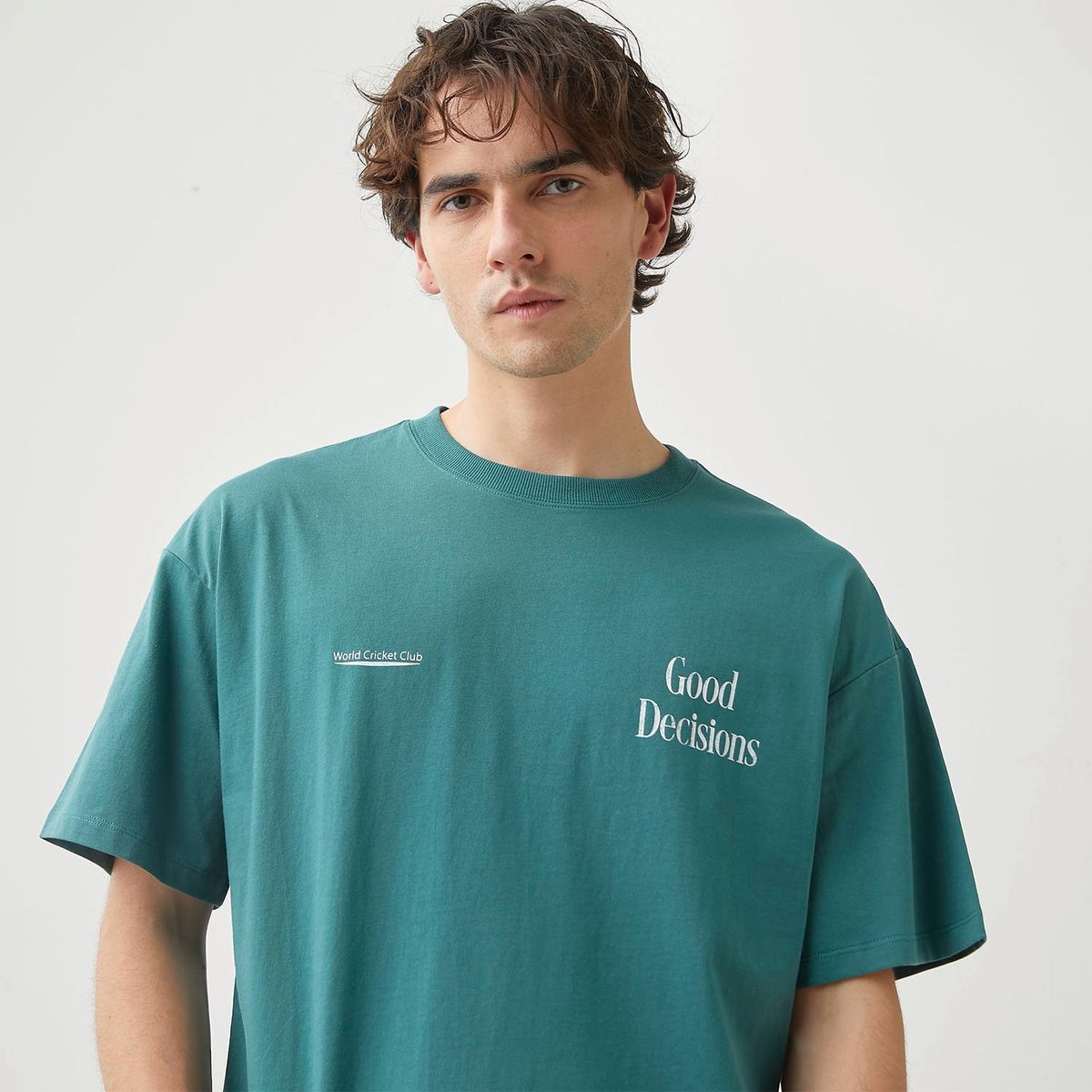 BASEMENT - Camiseta Hombre con Estampado de Algodón Basement