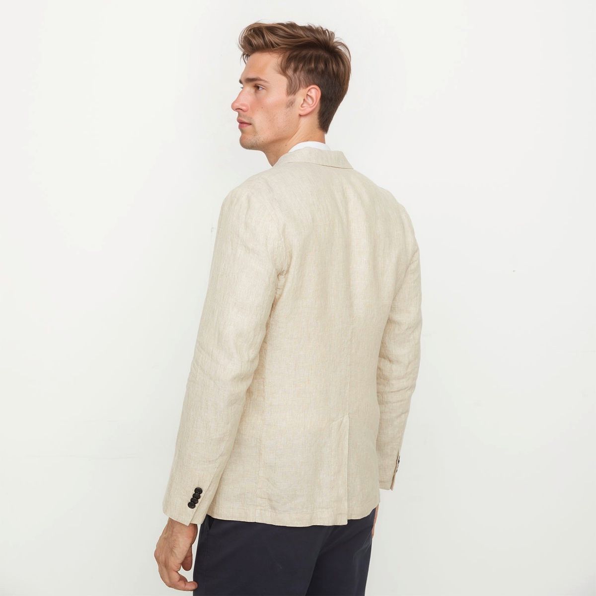 WOLF & HANK - Blazer Hombre Lino Wolf & Hank 