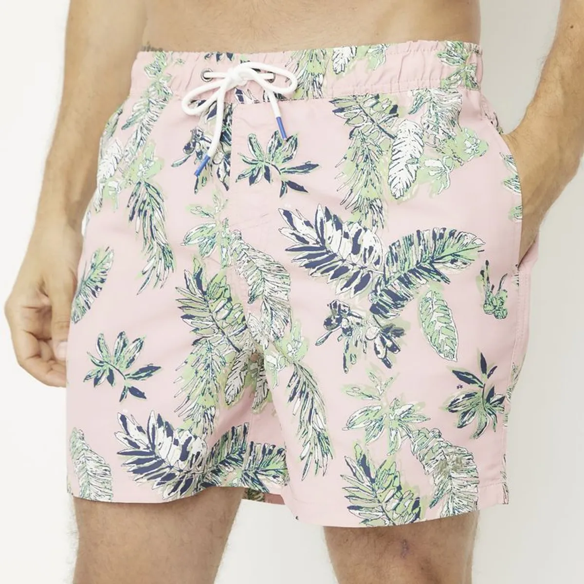 LA MARTINA - Pantaloneta de baño Hombre con Estampado Con forro La Martina
