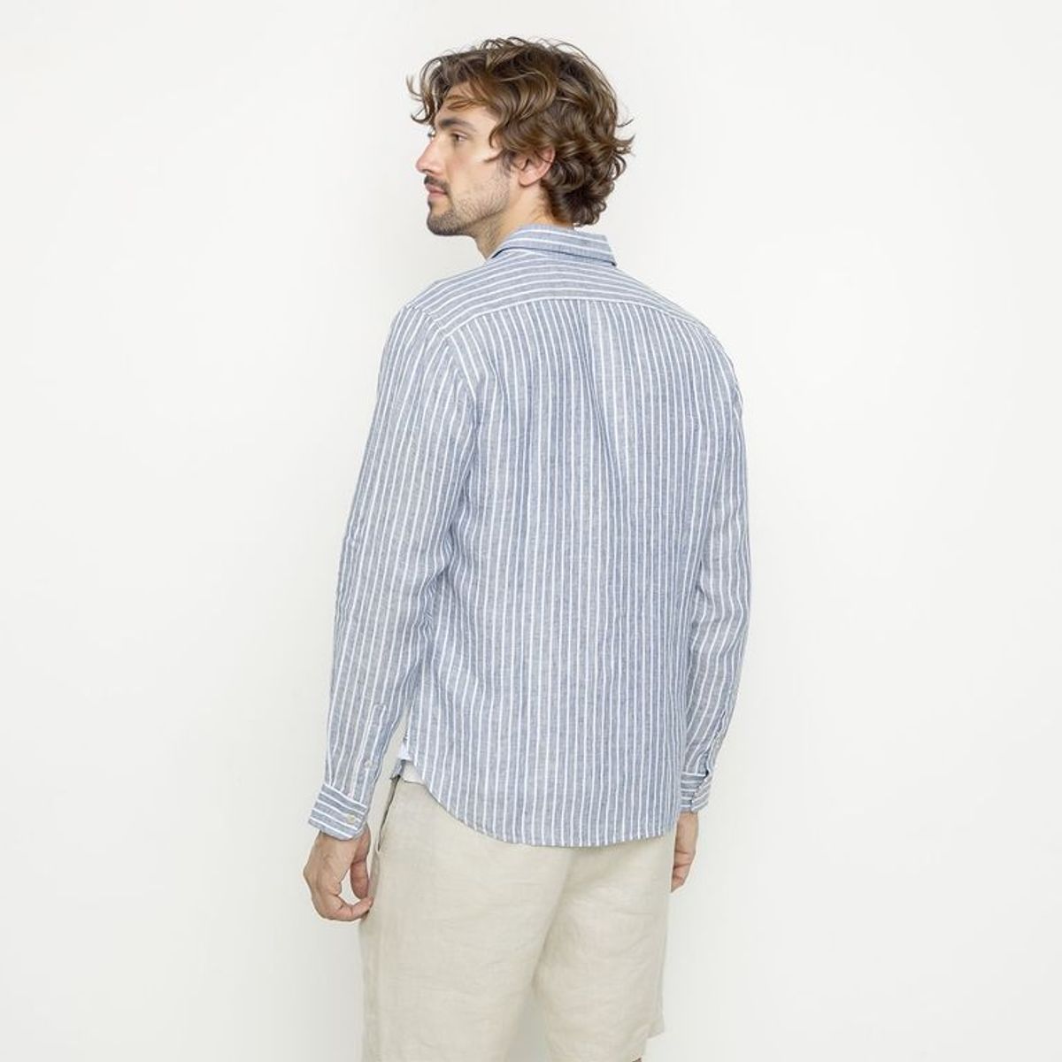 CASCAIS - Camisa Hombre de Rayas Manga larga Cascais