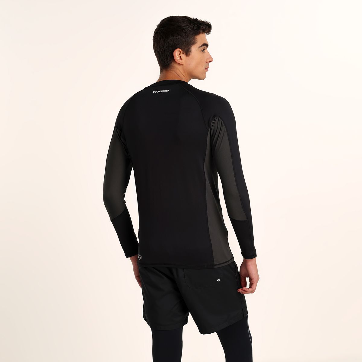 DOO AUSTRALIA - Camiseta Hombre Manga Larga con Logo Doo Australia