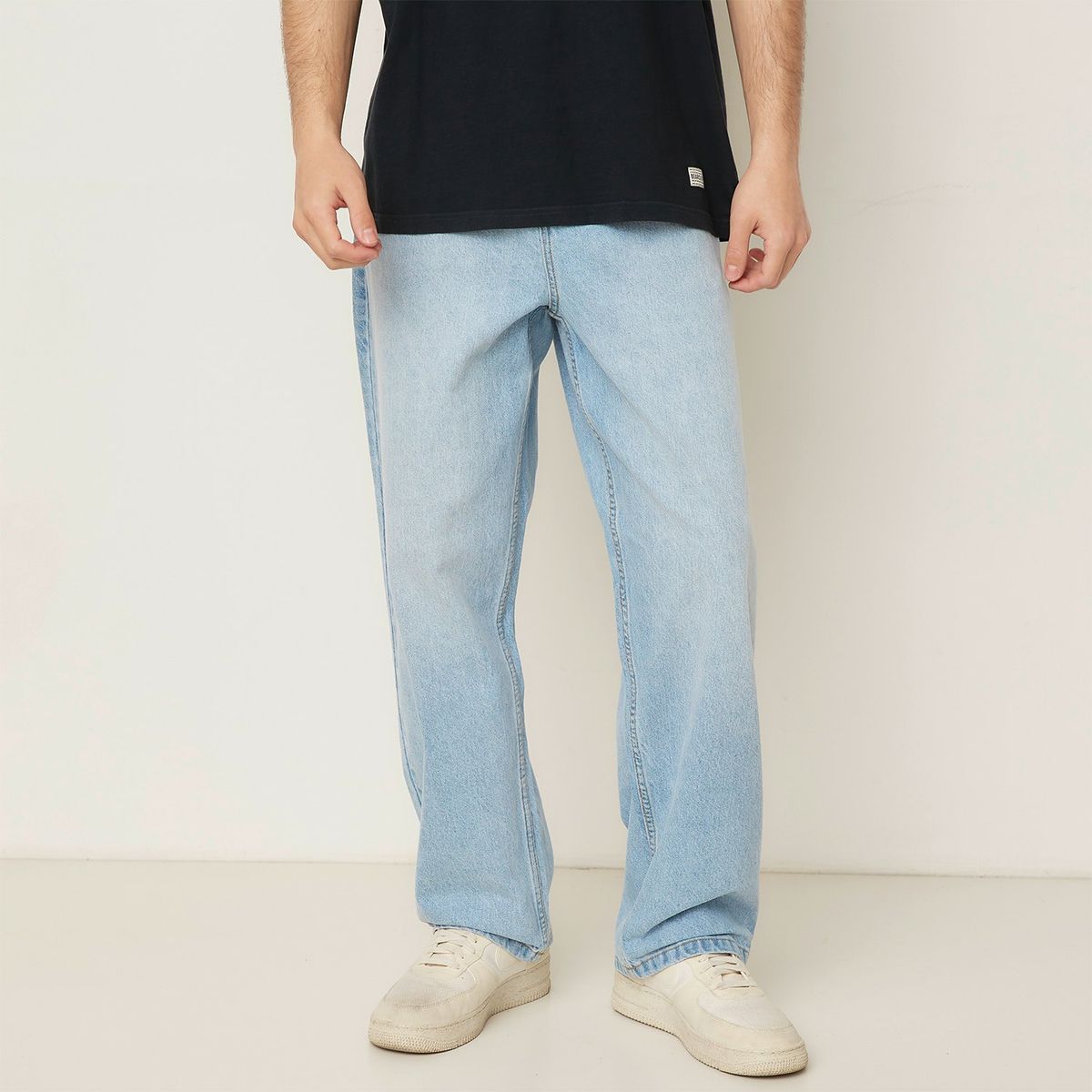 BEARCLIFF - Jean 5 Bolsillos Hombre Baggy Largo 32 Bearcliff