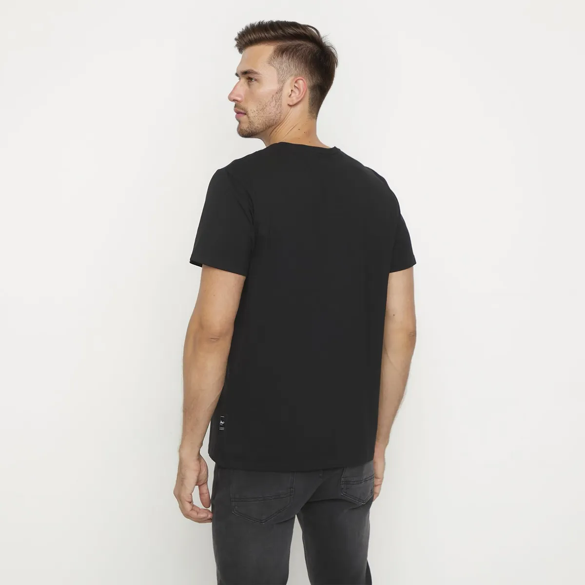 MOSSIMO - Camiseta Hombre con Logo de Algodón Mossimo