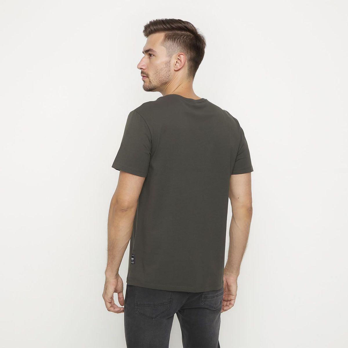 MOSSIMO - Camiseta Hombre con Logo de Algodón Mossimo