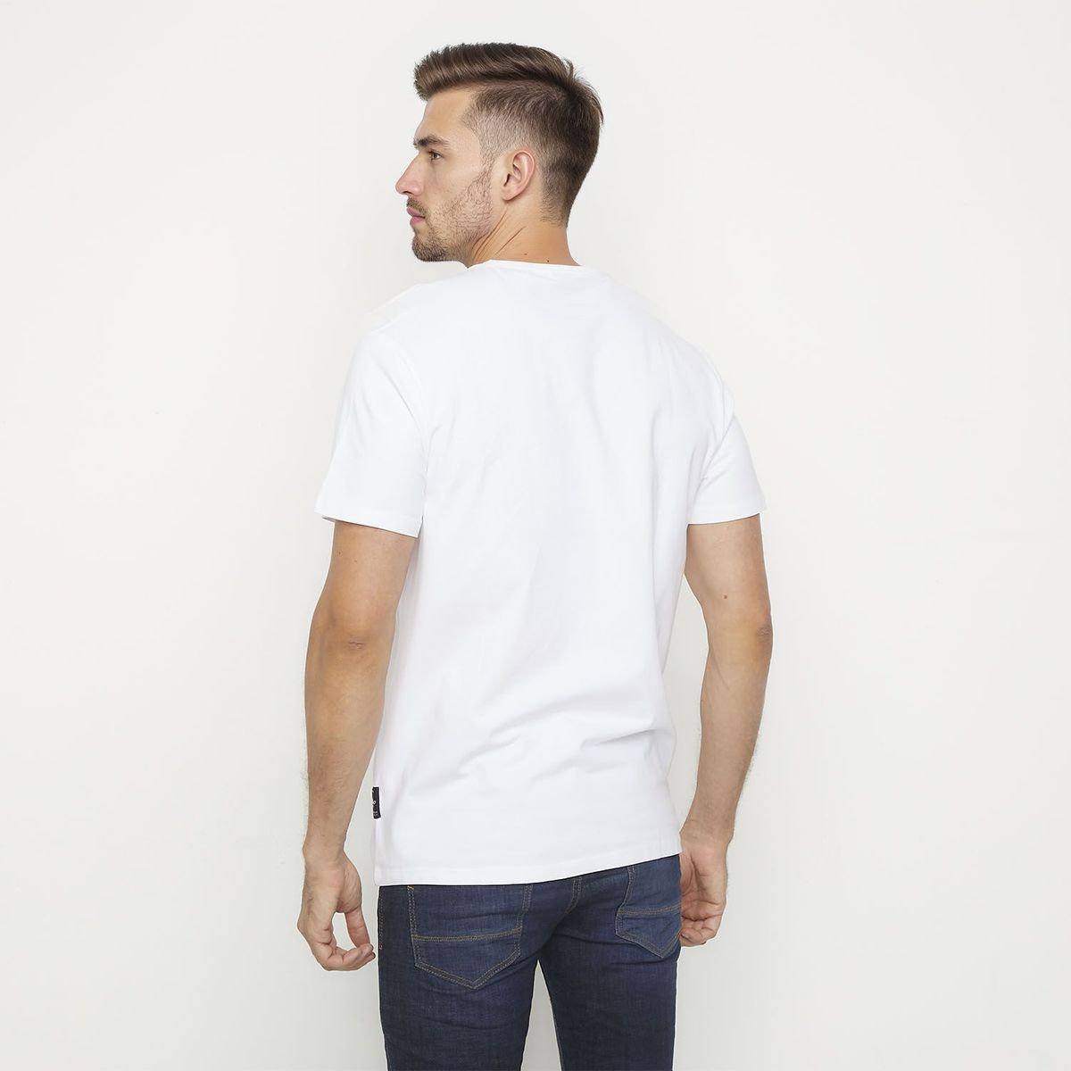 MOSSIMO - Camiseta Hombre con Logo de Algodón Mossimo