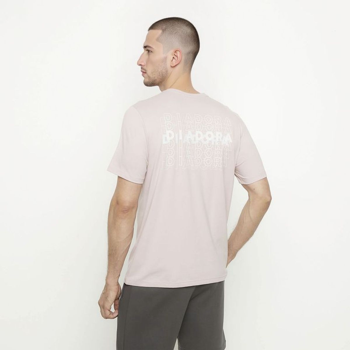 DIADORA - Camiseta deportiva Hombre Manga corta LifeStyle Diadora
