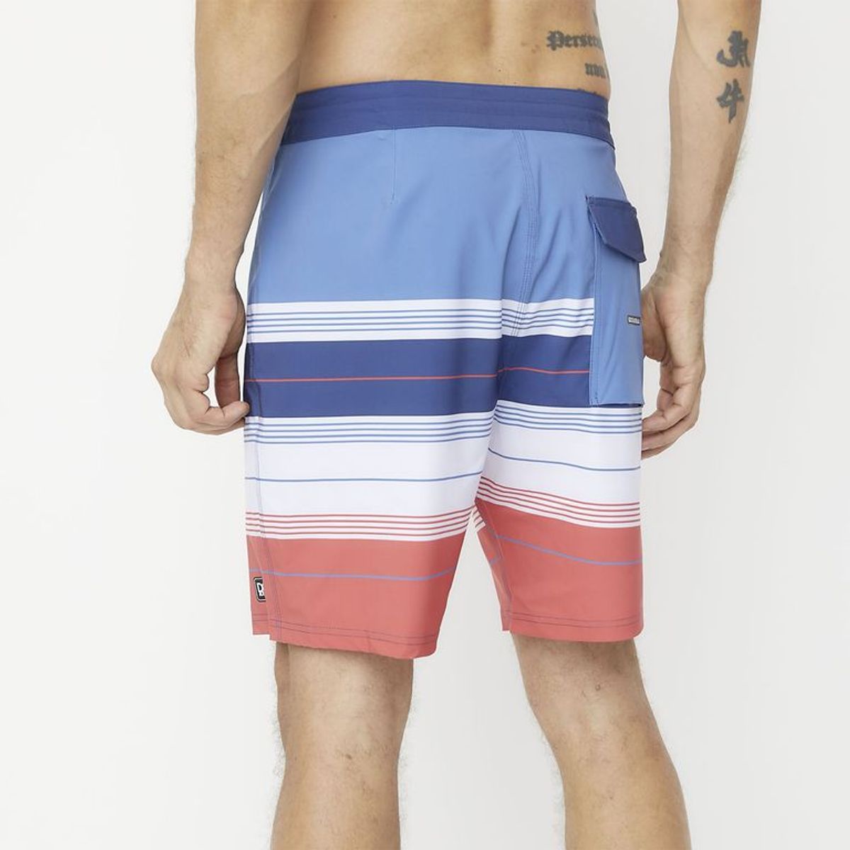 DOO AUSTRALIA - Pantaloneta de baño Hombre de Rayas Con forro Doo Australia