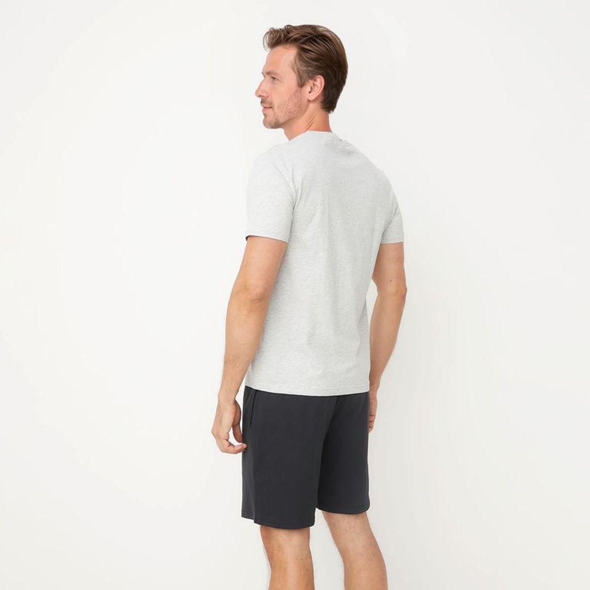 LA MARTINA - Pijama Hombre Corto Manga corta con Logo de Algodón La Martina 