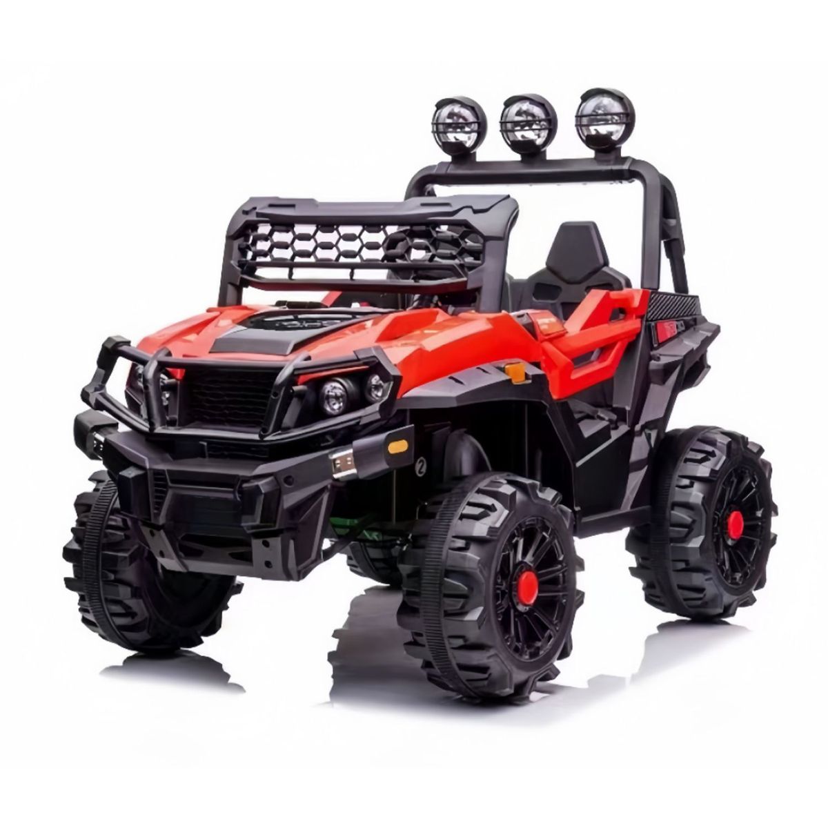 SCOOP - Carro Montable Eléctrico niño Dunas Roja 12V 