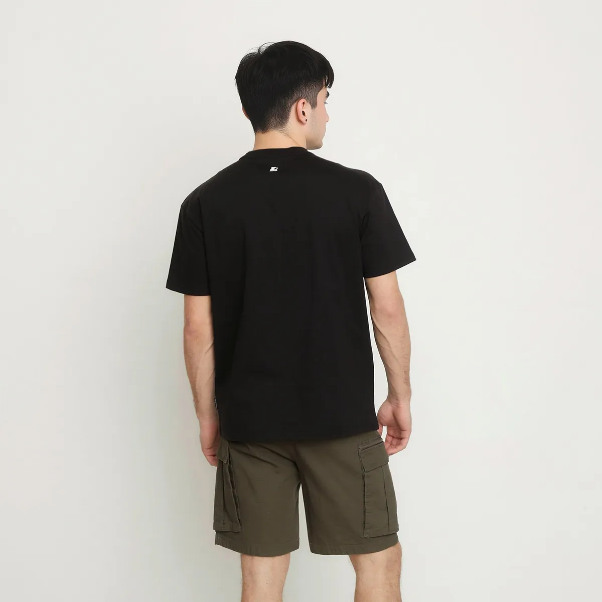 STARTER - Camiseta Hombre con Logo de Algodón Starter