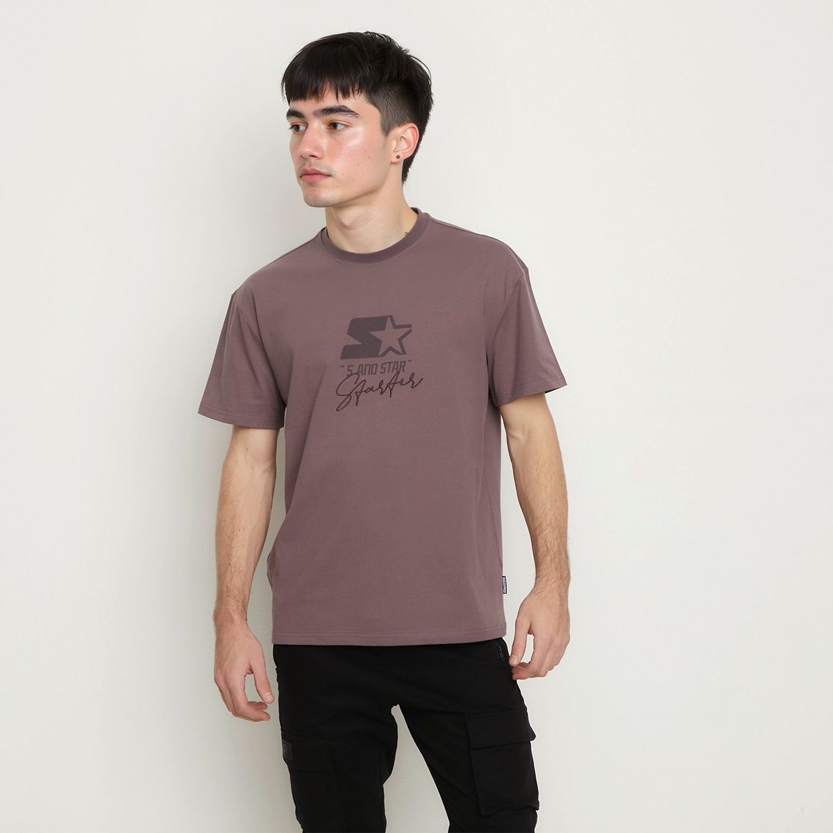 STARTER - Camiseta Hombre con Logo de Algodón Starter