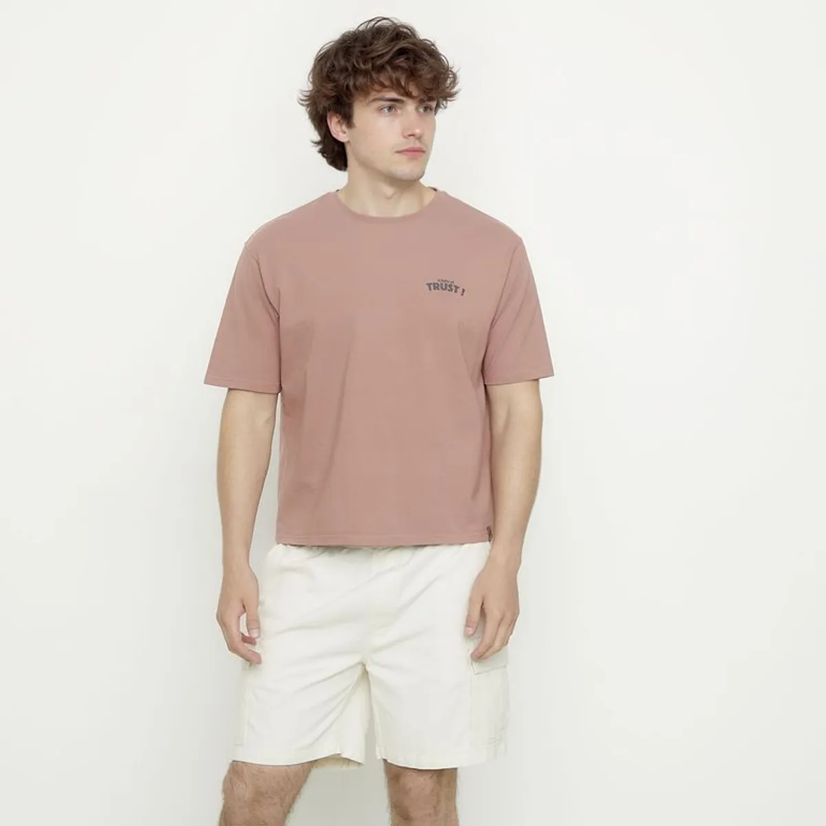 BEARCLIFF - Camiseta Hombre con Estampado de Algodón Bearcliff