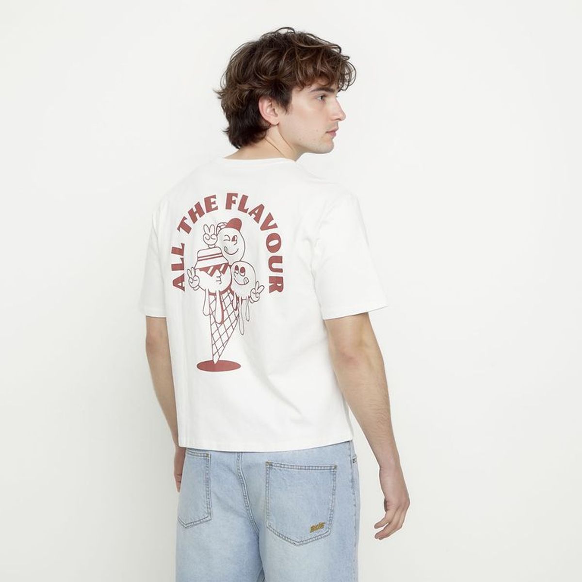 BEARCLIFF - Camiseta Hombre con Estampado de Algodón Bearcliff