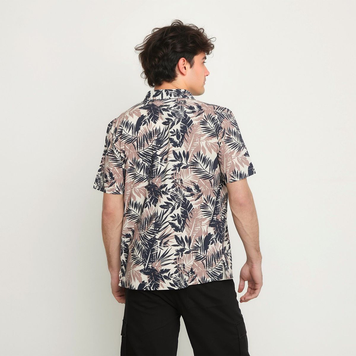 BEARCLIFF - Camisa Hombre Manga corta Bearcliff
