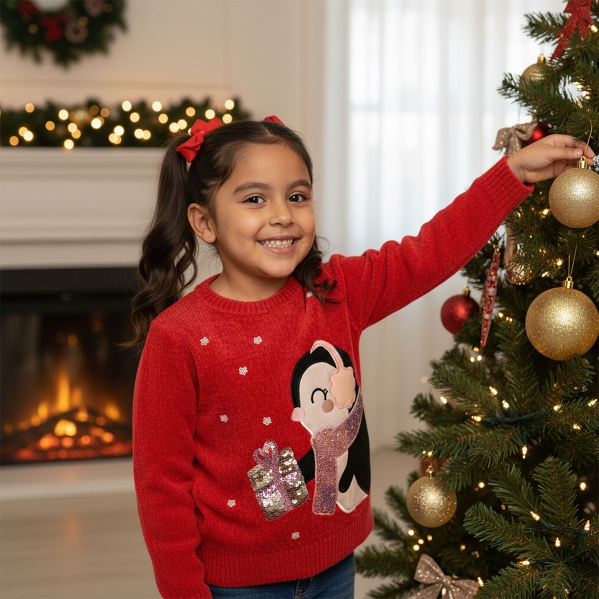 YAMP - Saco Navideño para Niña Yamp