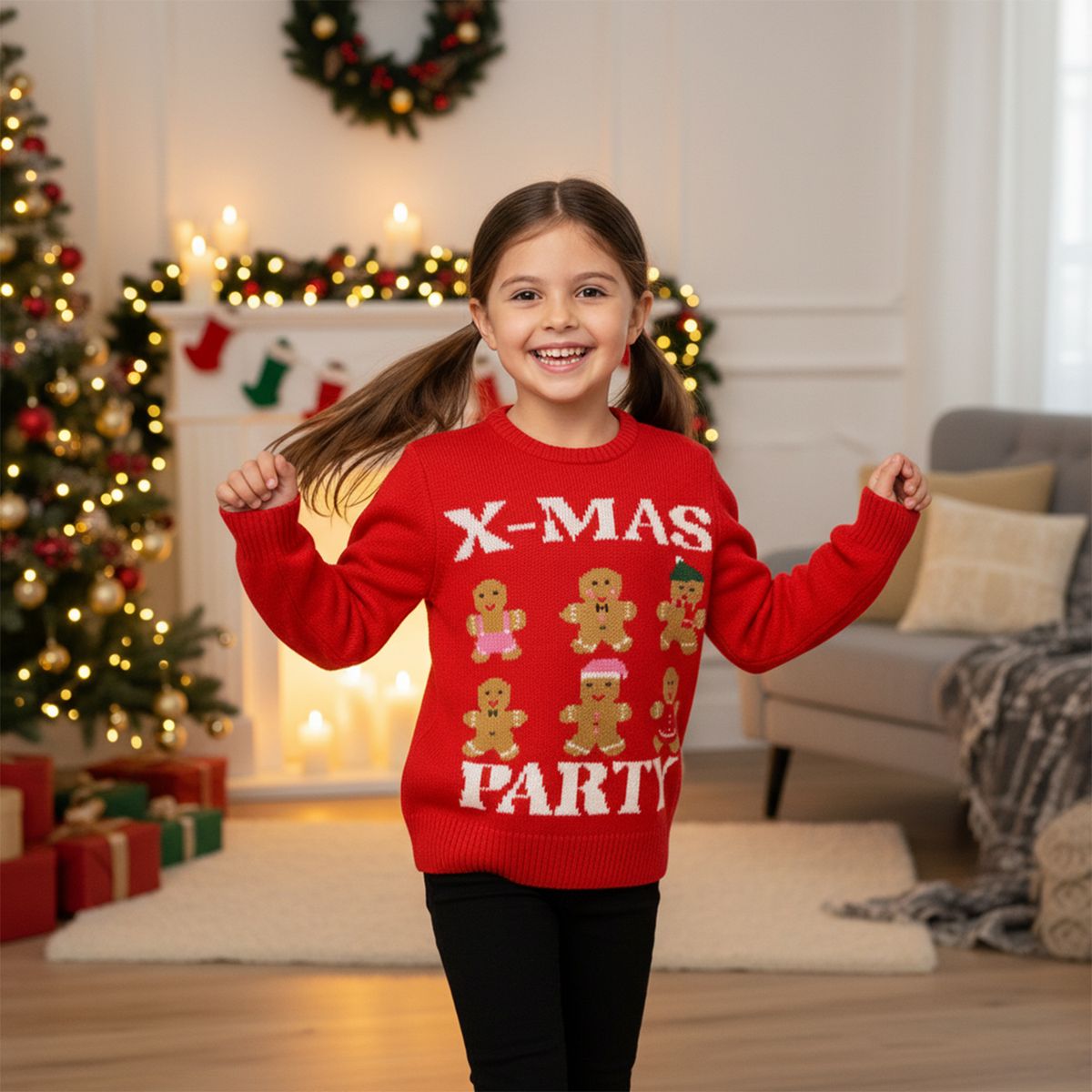 YAMP - Saco Navideño para Niña Yamp