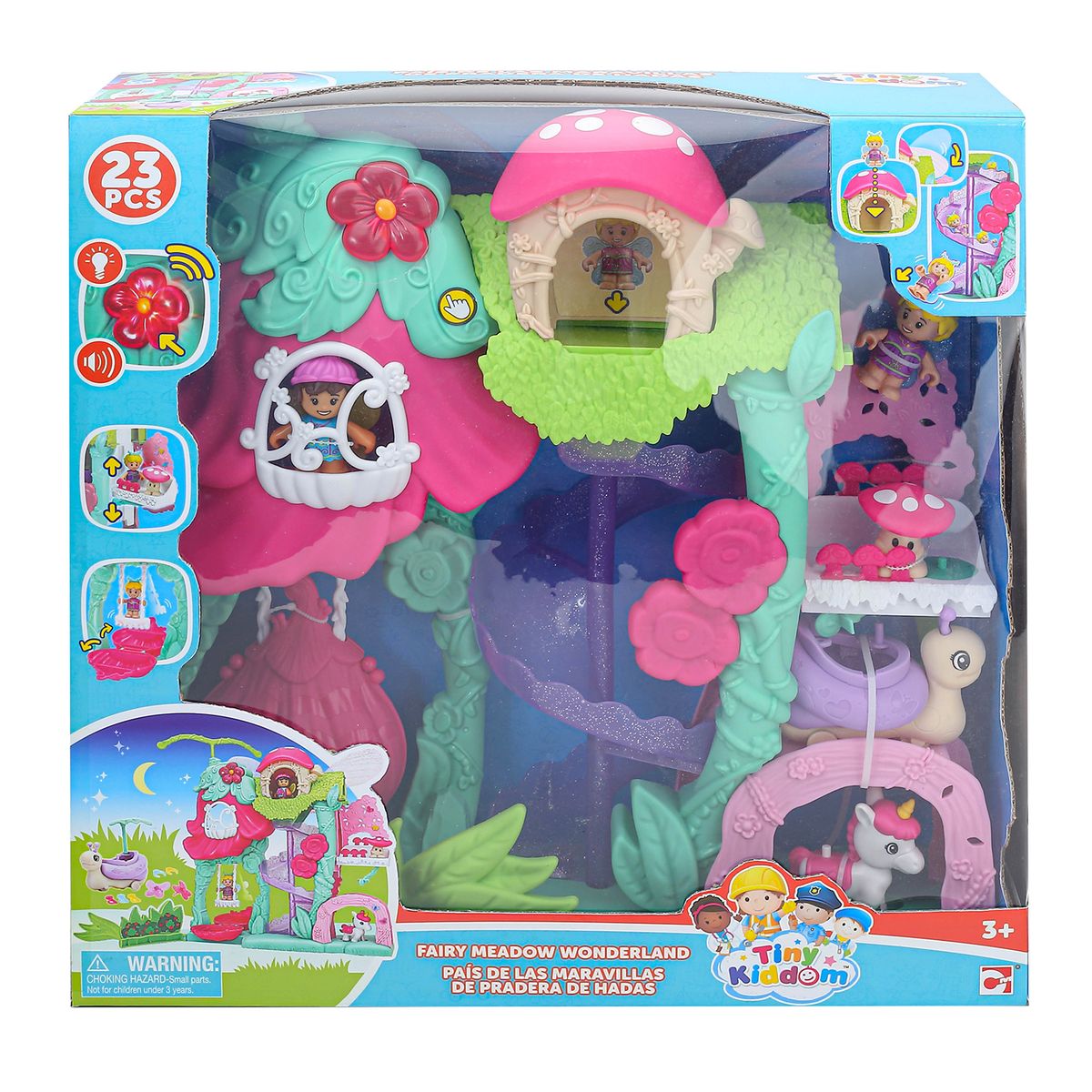  - Playset Tiny Kiddom Casa de Muñecas: Bosque encantado 