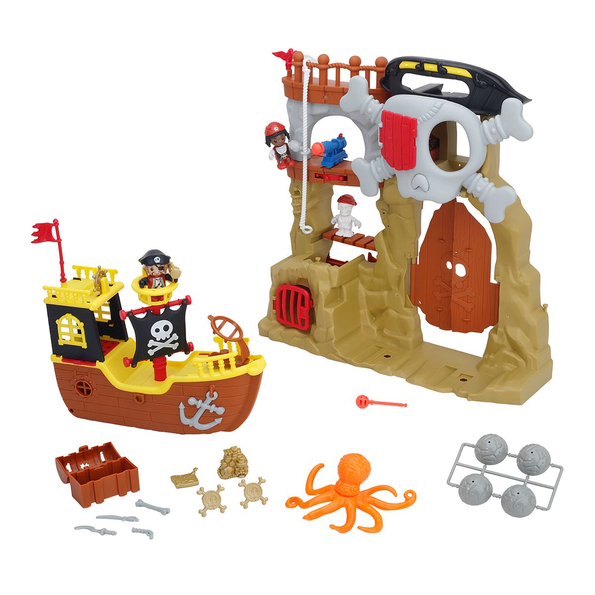  - Playset Tiny Kiddom Set de juegos: Piratas 