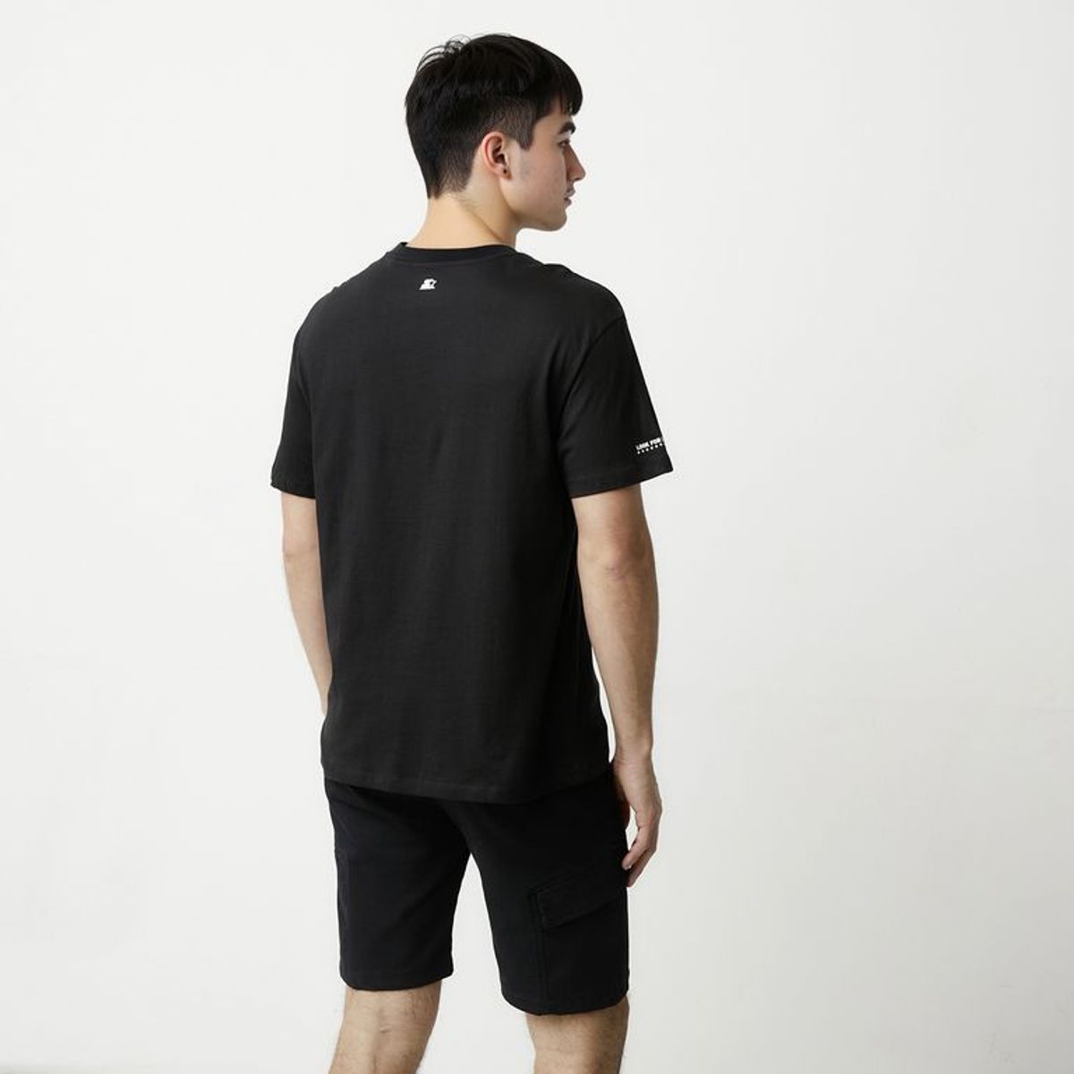 STARTER - Camiseta Hombre con Estampado Boxy fit de Algodón Starter