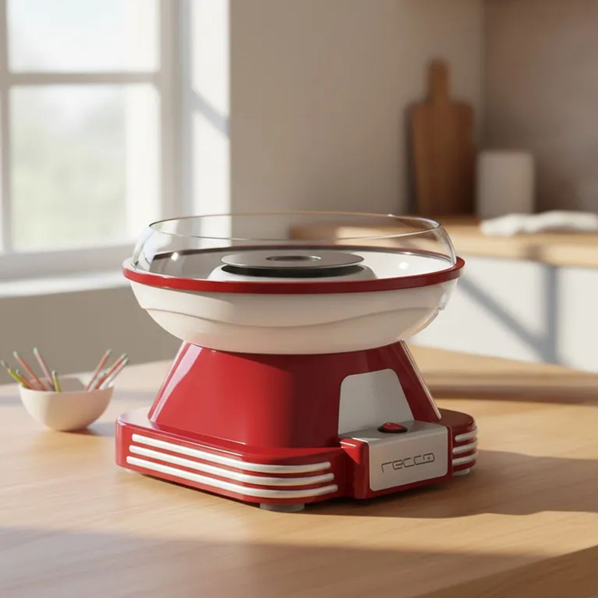 RECCO - Máquina Algodón De Azúcar Recco 20 Grs Azúcar