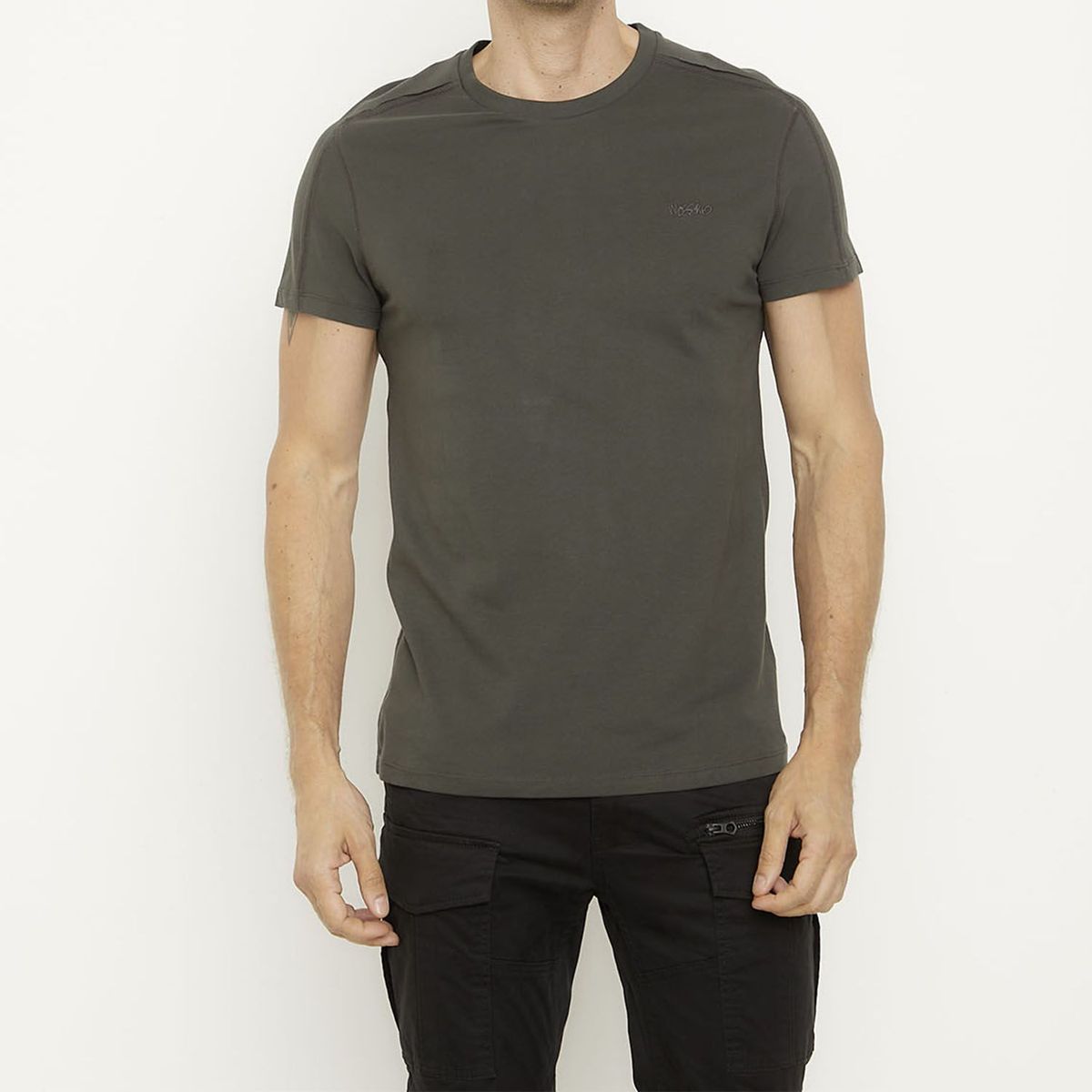 MOSSIMO - Camiseta Hombre de Algodón Mossimo