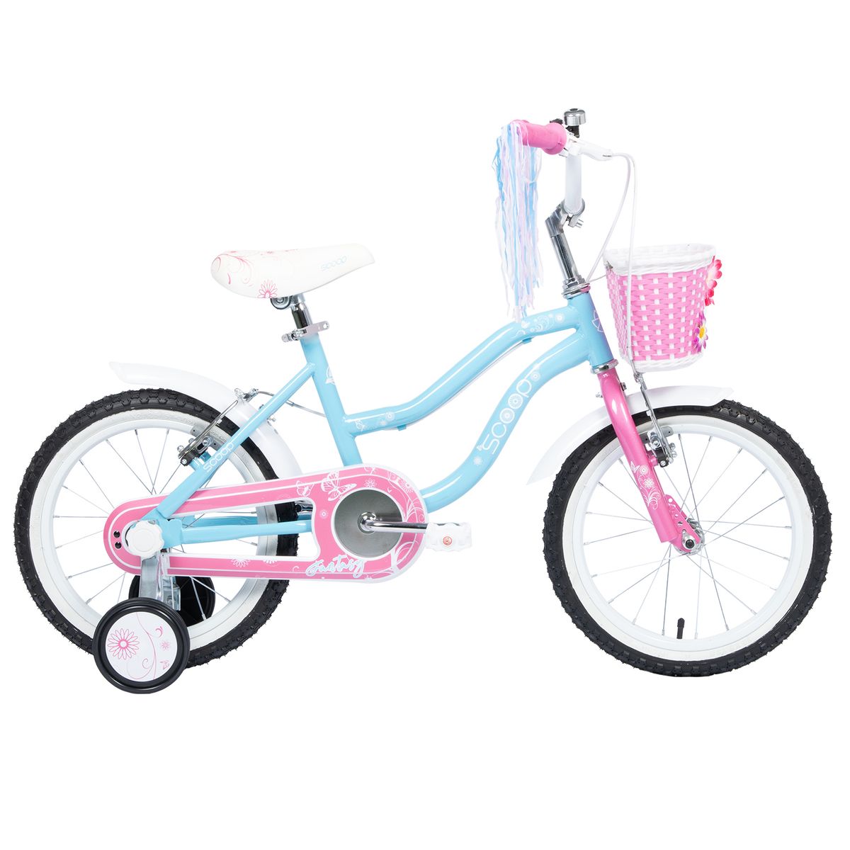 SCOOP - Bicicleta para niñas Scoop Fantasy Rin 16