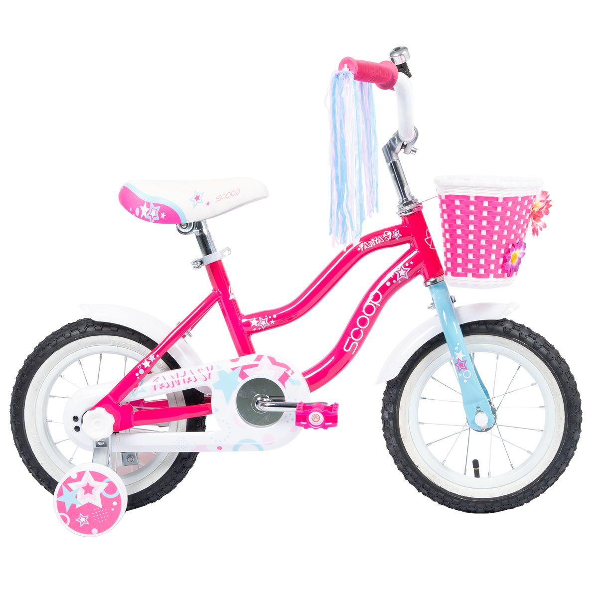 SCOOP - Bicicleta para niñas Scoop Fantasy Rin 12