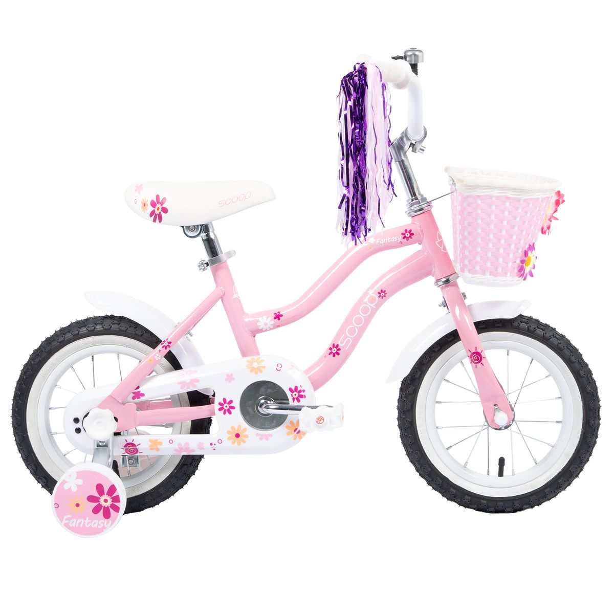 SCOOP - Bicicleta para niñas Scoop Fantasy Rin 12